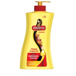 Meera GOODNESS OF TRADITION Strong & Healthy Shampoo, With Kunkudukai and Badam- 1L-42