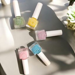 Indie Nail Set Of 7 Long Lasting Glossy Nail Polish With Mini Filer & Potli - 5 ml Each-54