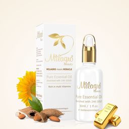 Milagro beauty Women Transparent Pure Essential Oil for Skin Hydration and Anti-ageing (30ml)-50