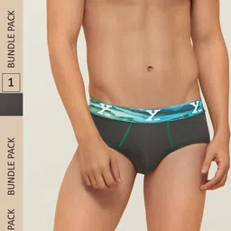 XYXX Men IntelliSoft Antimicrobial Micro Modal Pack of 5 Dynamo Briefs XYBRF5PCKN45-picture-40
