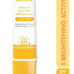 WishCare Vitamin C Pure Glow Milk SPF50 Ultralight Sunscreen with Kojic Acid - 50 ml-22