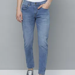 Flying Machine Men Blue Slim Fit Heavy Fade Stretchable Jeans-picture-22