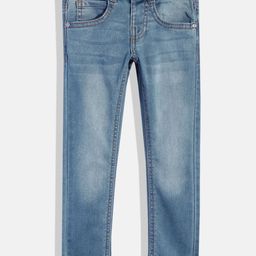 mothercare Girls Skinny Fit Mid-Rise Light Fade Stretchable Jeans-image-63