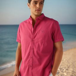 Louis Philippe Jeans Men Slim Fit Solid Spread Collar Cotton Casual Shirt-image-102