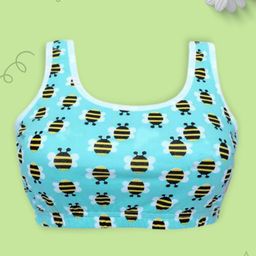 Girls Double Layer Premium Cotton Non-Wired Non Padded Beginners Bra DCBRSE8153/s-image-91