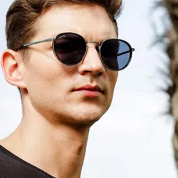 RESIST EYEWEAR Unisex Round Sunglasses with UV Protected Lens-18