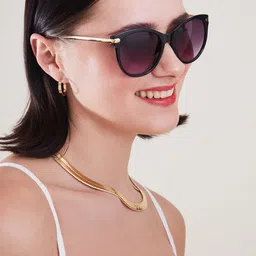 Accessorize Women Oversized Sunglasses with UV Protected Lens MA-59300203001-21