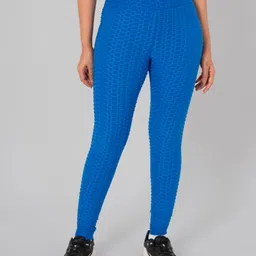 THEFITTHEORY Women Self Design Breathable Ankle-Length Training Tights-image-67