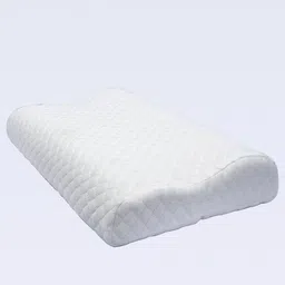 MARKET99 White Memory Foam Removable Washable Organic Cotton Cover-42