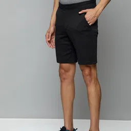Skechers Men Black Sports Shorts with e-Dry Technology Technology-image-40