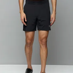 Skechers Men Black Sports Shorts with e-Dry Technology Technology-picture-26