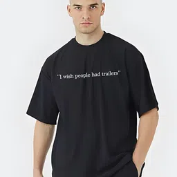 Stitchmeashirt Men Activchill Typography Printed Pure Cotton Relaxed Fit T-shirt-picture-24