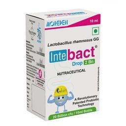 Dr. Morepen Intebact Probiotic Drops 2BN Supplement For Gut Health - 10ml-18