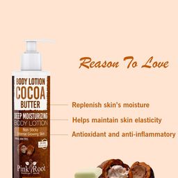 Pink Root Cocoa Butter Body Lotion - 200 ml image 5