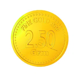 Euphoria Jewellery 24KT Gold Coin-2.5gm-picture-46