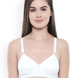 Bodycare Beige & White Self Design Non-Wired Non Padded Everyday Bra image 3