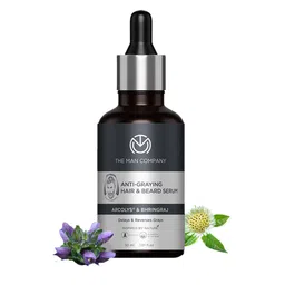 THE MAN COMPANY Men Anti-Graying Hair Serum - 30ml image 5