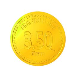 Euphoria Jewellery 24KT Gold Coin-3.5gm-picture-51