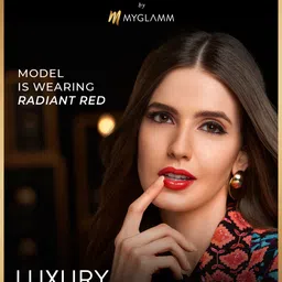 MyGlamm Manish Malhotra Beauty Hi-Shine Lipstick-Fuchsia Fantasy-4g image 3