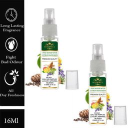 Menjewell Set of 2 Pine Wood with Citrus Mandarin Eau De Parfum - 8 ml each-41