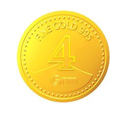 Euphoria Jewellery 24KT Gold Coin-4gm-image-60