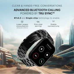 NOISE Vision 3 with 1.96" AMOLED display with Thin Bezel, Metallic Build Smartwatch image 5