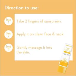 WishCare Vitamin C Pure Glow Milk SPF50 Ultralight Sunscreen with Kojic Acid - 50 ml image 5
