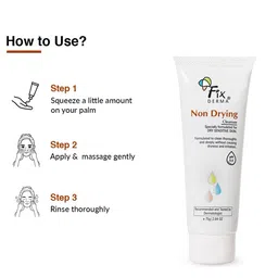 FIXDERMA Non-Drying Soap-Free Cleanser For Dryness & Irritation - 75g image 4