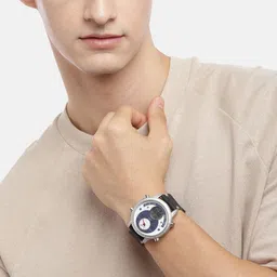maxima Men Colourblocked Dial Analogue and Digital Multi Function Watch 60336LMAI image 3