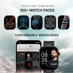 NOISE Vision 3 with 1.96" AMOLED display with Thin Bezel, Metallic Build Smartwatch image 4