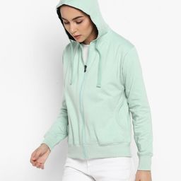 alan jones clothing Zip-Front Hoodie with Insert Pockets image 2