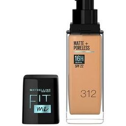 Fit Me Matte + Poreless Liquid Foundation SPF 22 - 312 Golden-image-27
