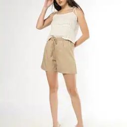 Women Relaxed Fit Shorts-image-40