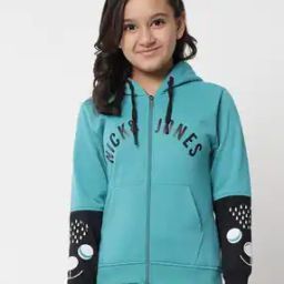 Brand Typography Zip-Front Hoodie-39