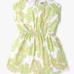 Printed A-Line Dress-image-66
