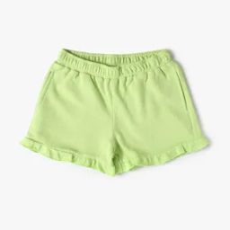 Girls Patterned Regular Fit Shorts-11