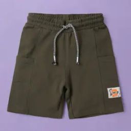 Shorts with Elasticated Drawstring Waist-picture-23