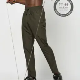 Men Straight Track Pants with Insert Pockets-image-49