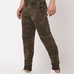 Men Camouflage Print Regular Fit Joggers-picture-13