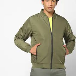netplay Zip-Front Bomber Jacket with Pockets-picture-46