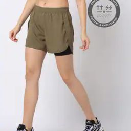 Duo Layered Running Shorts-image-83