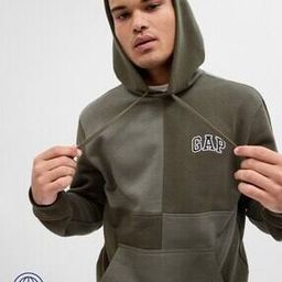 Men Colourblock Regular Fit Hoodie-image-61