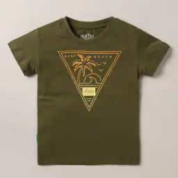 Graphic Print Round-Neck T-Shirt-picture-46