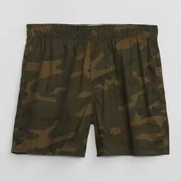 Men Regular Fit Camouflage Boxers with Elasticated Waist-image-80