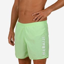 Men's swimming shorts - Swimshort 100 Basic - Green White-image-4