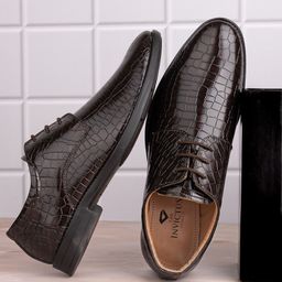 INVICTUS Men Textured Formal Derbys-image-75