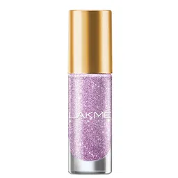 Lakme Primer+Gloss Glitterati Collection Shine Nail Polish 6 ml - Lavender Glam-image-11
