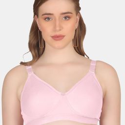 POOJA RAGENEE Seamless Non Padded Free Wired Comfortable Bra (MQ3053_2P_BPK_CRL_32D)-picture-26