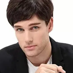 CRIBE Men Hair Extension Wig - Black-36
