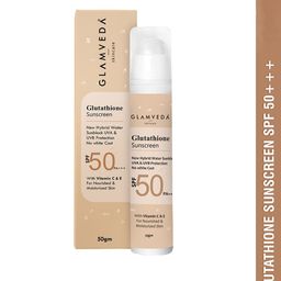 GLAMVEDA Glutathione & Vitamin C SPF 50 PA+++ Sunscreen - 50g-99
